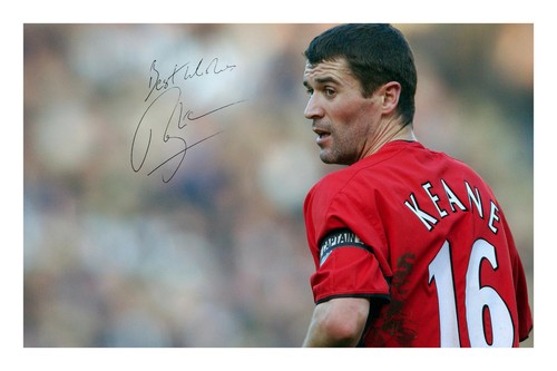 Roy keane signed autograph - keane,