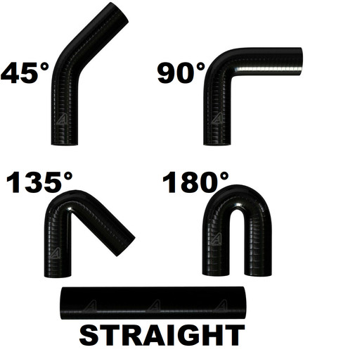 Black 135 180 straight - 45,