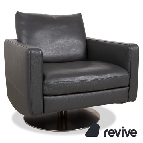 Natuzzi relevé leather lounge - leather,