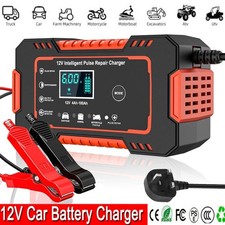 6A Fast Car Battery Charger Automatic Charger Smart 12V Pulse Repair AGM/GEL UK