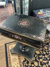 Antique Painted Sewing Box