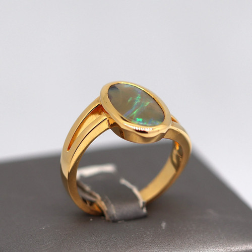 Monica australian opal - opal, ring