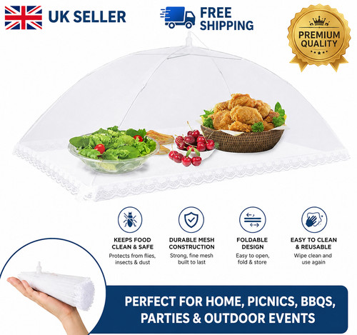 Pop mesh food covers - up,