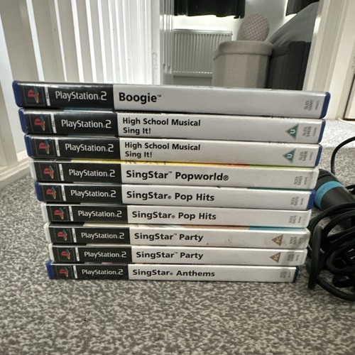 Sony ps2 singstar pal - singstar, lot