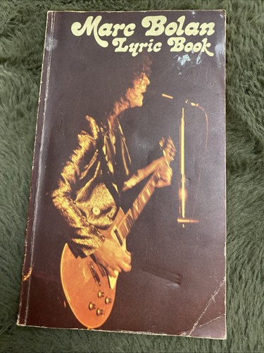 Marc bolan lyric book pink - lyric,