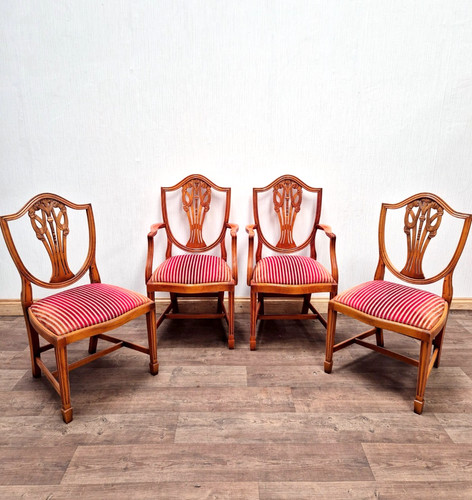 Solid wood dining chairs set - dining, x