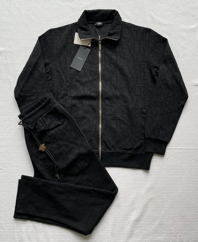 Versace men black embossed - versace, men's