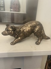 Heavy bronze dog immaculate - bronze,