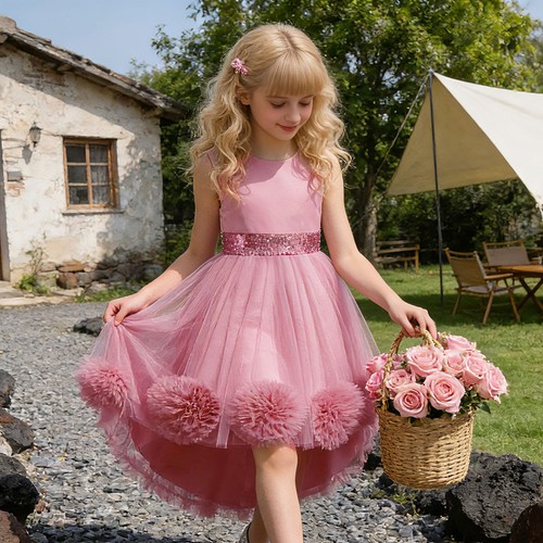 Flower girls wedding evening - flower,