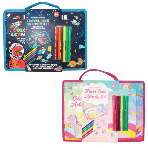 Travel desk activity set - travel,