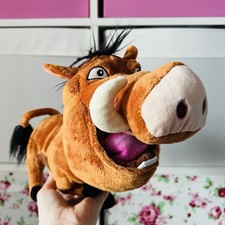 The Lion King Disney Posh Paws Pumbaa Soft Plush Teddy Bear Toy Warthog Pumba