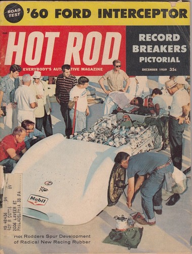 Hot rod magazine december - rod, 1959