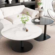 Set of 2 Round Coffee Table