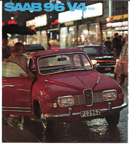 Saab saloon 1968 1969 uk - saloon, 1968-1969