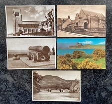 Job Lot Of 10 Old Scottish Postcards, Various Locations