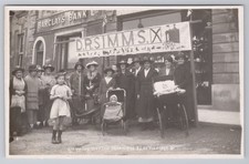 RPPC Chipping Norton Municipal Election 1933 Dr Simms Supporters RP Packer