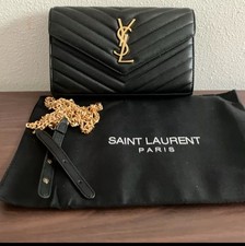 Saint Laurent Envelope Chevron