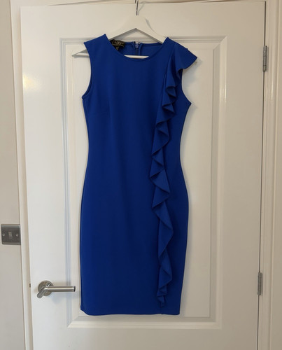 Lipsy london blue - blue, ruffle