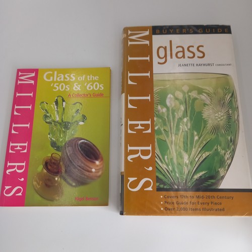 Millers glass books - glass,