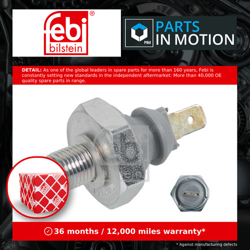 Oil pressure switch fits - oil, vw