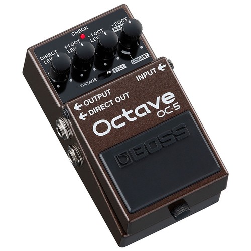 Boss octave pedal - boss, oc-5