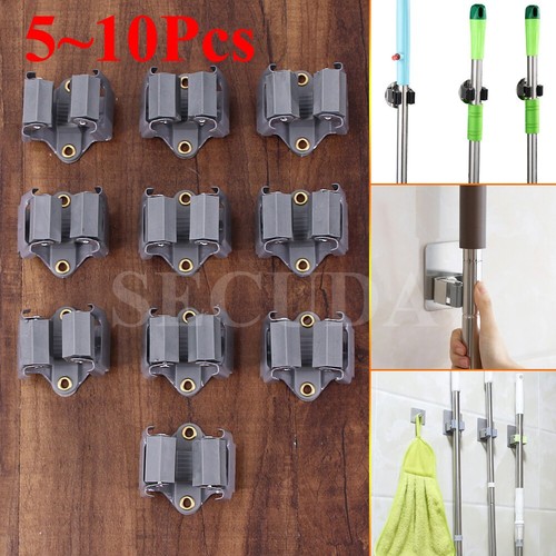 Hooks mop broom holder - mop,