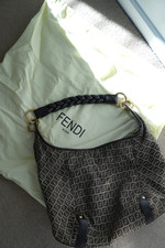 Fendi Zucchino Print Canvas