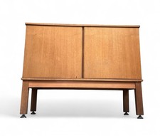 MID CENTURY RECORD CABINET