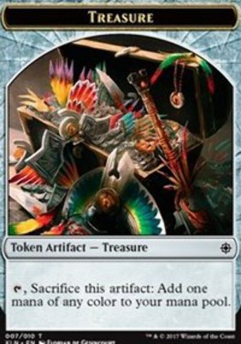 Treasure token ixalan - treasure, (007)