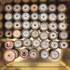 38 Sylko Wooden Cotton Reels