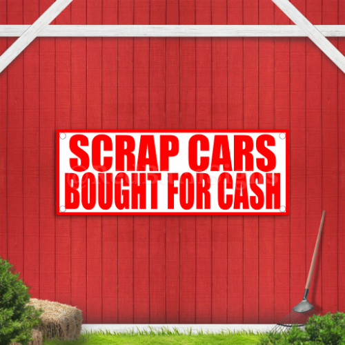 Scrap cars bought for cash - bought,