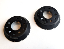 2x Wilwood custom racecar motorsport deep brake disc rotor mounting bells hats 
