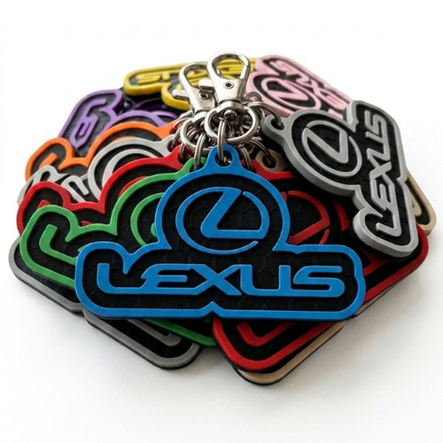 Lexus logo keychain printed - logo,