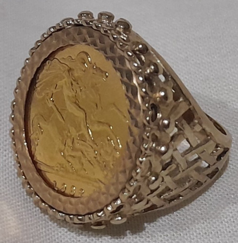 22ct gold half - gold, sovereign