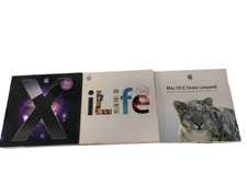 Apple Mac OS X Leopard 10.5.6, Snow Leopard & iLife 09 Software Bundle #CH