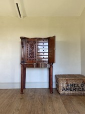 Antique collectors cabinet