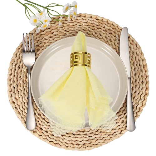 6pcs cotton linen napkins - 6pcs,,