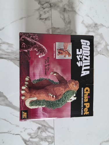 Godzilla chia pet handmade - godzilla,