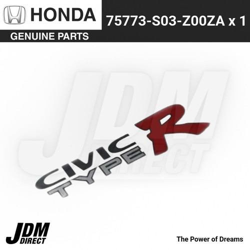 New honda genuine civic - civic, type-r