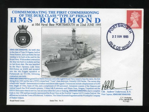 1995 commissioning hms - 1995,