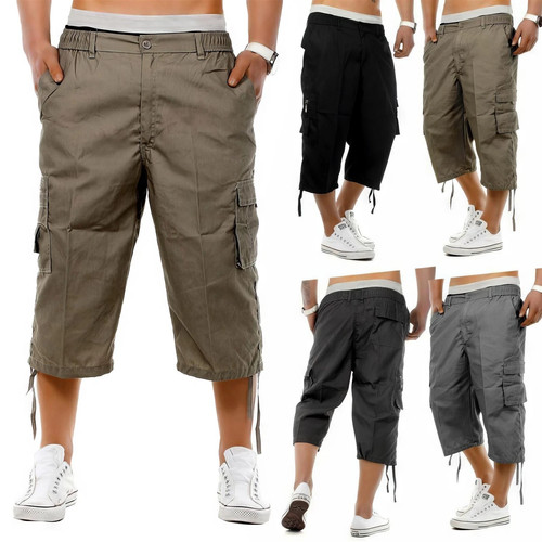 Mens shorts elasticated - 3/4,