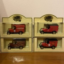 Set of 4 Lledo Bull Nose Morris van Lincoln Lincolnshire  Themed new