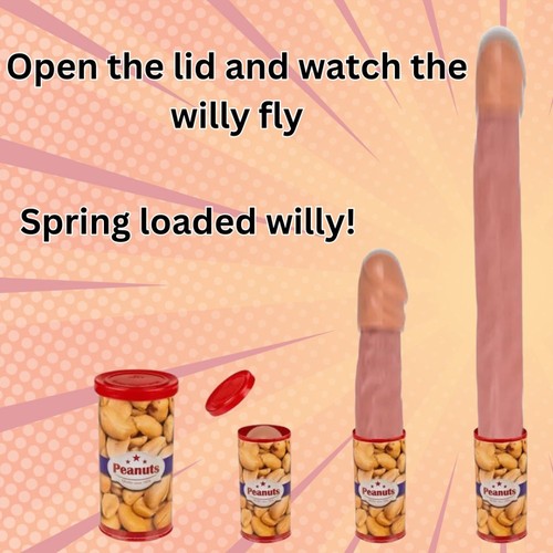 Jumping willy can nuts - jumping,