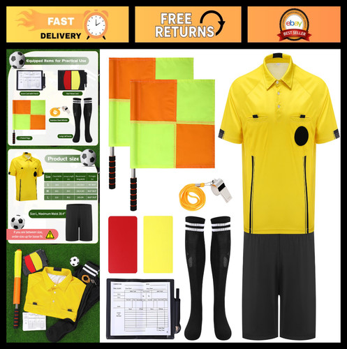 Piece soccer referee - referee, kit