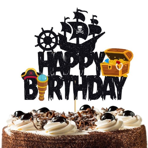 Pirate cake topper - cake,