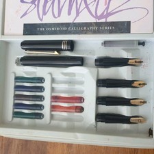 Vintage Osmiroid  Calligraphy Set With 4 Nibs 