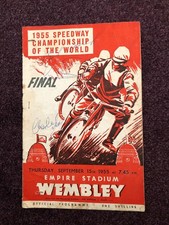 Speedway programme 1955 World
