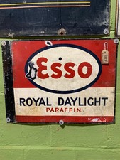 Esso Royal Daylight tin sign
