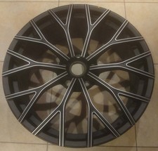 UHXF Genuine FRONT 21" Aston Martin V12 Vantage Alloy Wheel - Black diamond cut