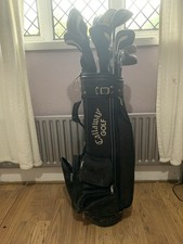 A Galloway golf bag clubs
